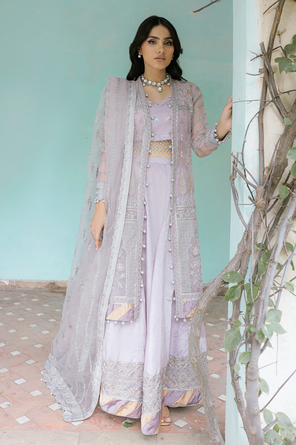 Zarposh Unstitched 3 Piece Formals Collection-SALVIA