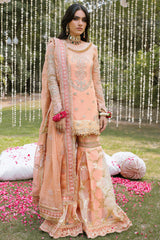 Zarposh Unstitched 3 Piece Formals Collection-PASTELLA