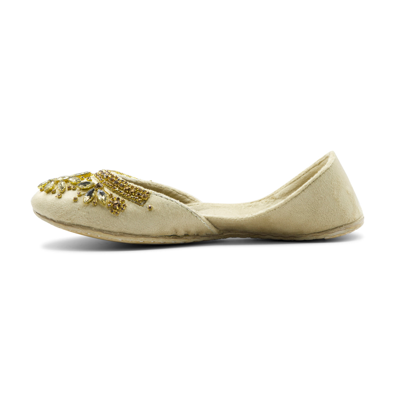 Ujaala Maharani - Cream Jutti