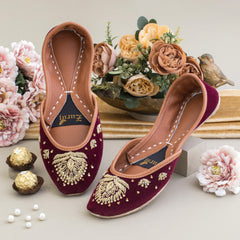 Zuruj Khussa Collection'2025-Zun-5-Maroon