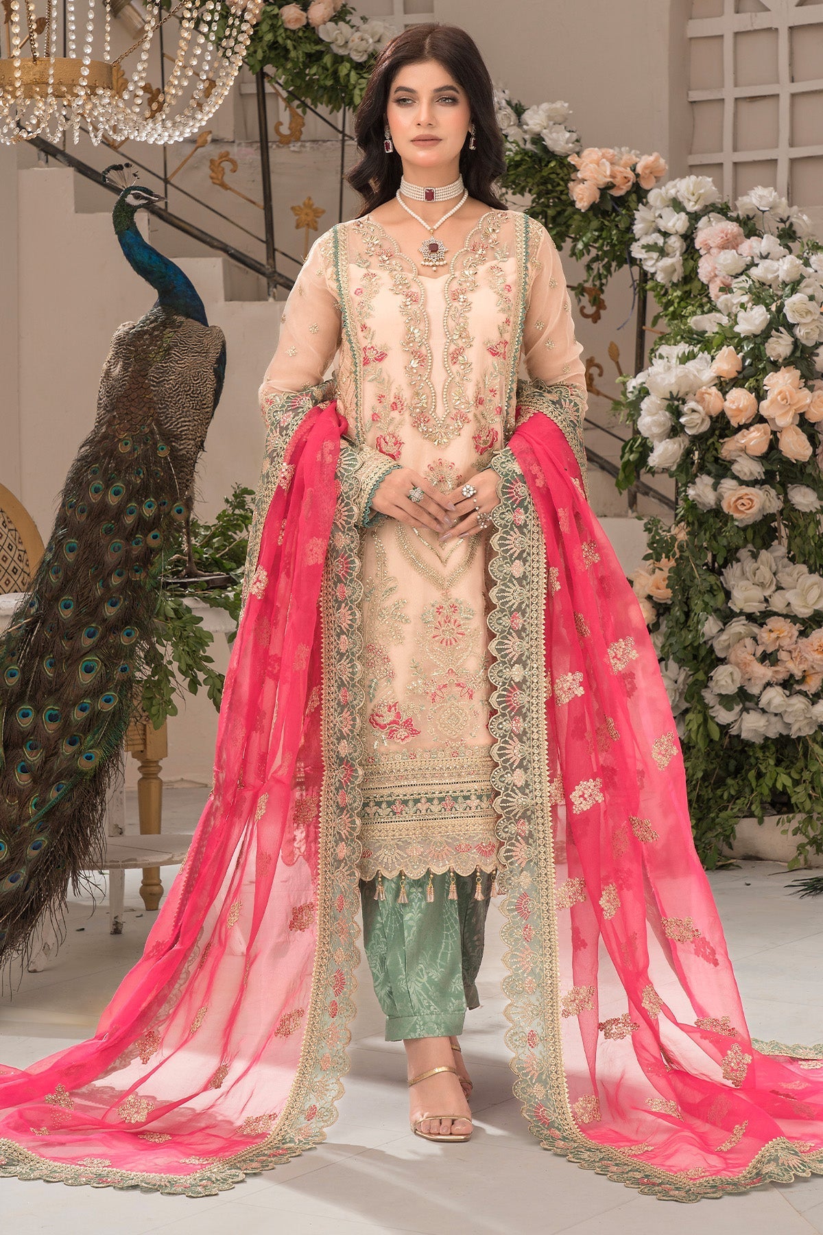 Dilkash By Imrozia Serene Stitched 3 Piece Formals Collection'2025-IP-109 Saanvi
