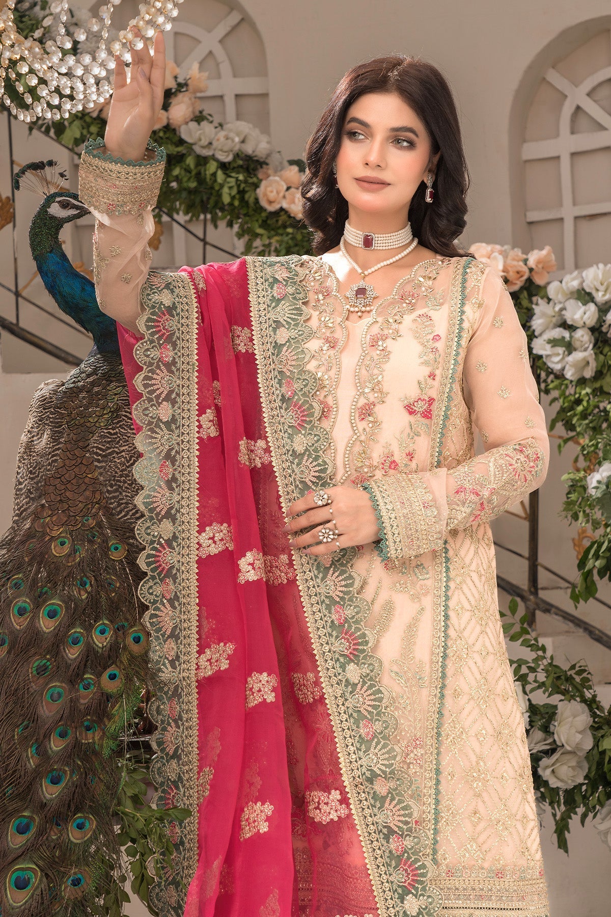Dilkash By Imrozia Serene Stitched 3 Piece Formals Collection'2025-IP-109 Saanvi