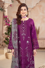 Raya By Imrozia Serene Stitched 3 Piece Winter Collection'2025-IP-114 Mahika