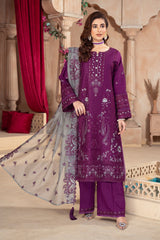 Raya By Imrozia Serene Stitched 3 Piece Winter Collection'2025-IP-114 Mahika