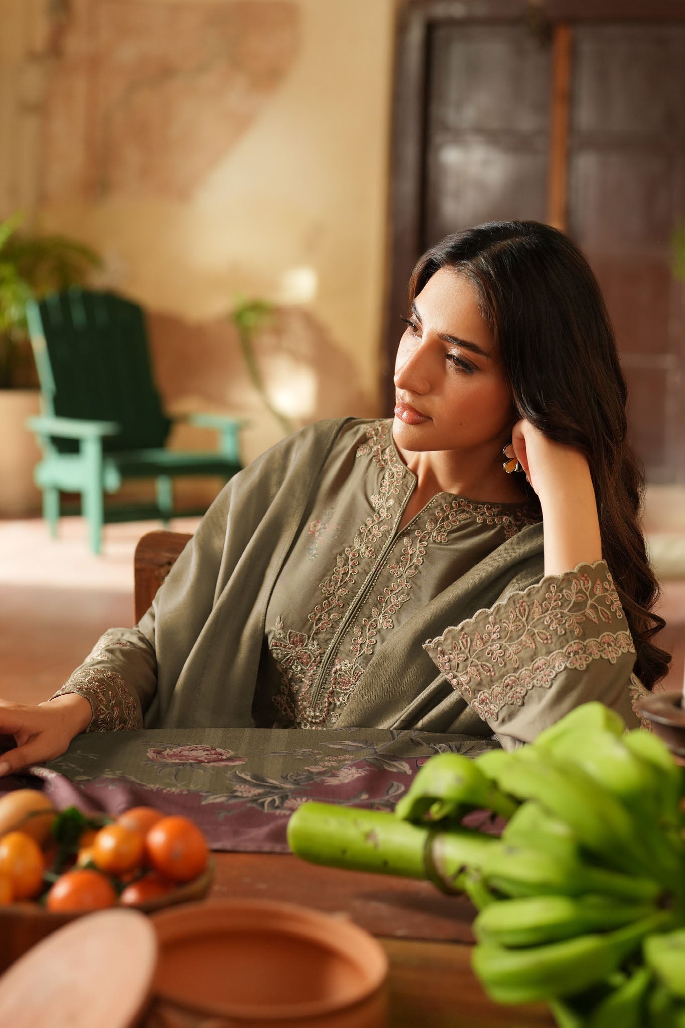 Iznik Unstitched 3 Piece Pre Fall Linen Collection'2025-IPF-02