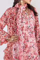 Inara by Adan's Libas 3 Piece Unstitched Luxury Lawn Collection'2024-D-5660