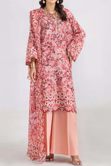 Inara by Adan's Libas 3 Piece Unstitched Luxury Lawn Collection'2024-D-5660