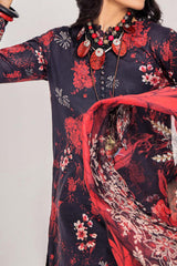 Inara by Adan's Libas 3 Piece Unstitched Luxury Lawn Collection'2024-D-5662