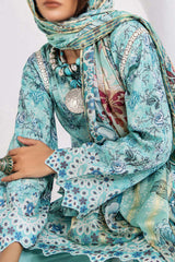 Inara by Adan's Libas 3 Piece Unstitched Luxury Lawn Collection'2024-D-5663