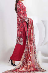 Inara by Adan's Libas 3 Piece Unstitched Luxury Lawn Collection'2024-D-5665