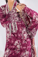 Inara by Adan's Libas 3 Piece Unstitched Luxury Lawn Collection'2024-D-5666