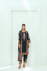 Amal Unstitched 3 Piece Printed Lawn Collection