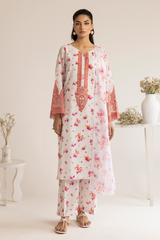 Dastan Edit 1 By Esra Stitched 3 Piece Embroidered lawn Collection-DT-23-17