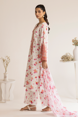 Dastan Edit 1 By Esra Stitched 3 Piece Embroidered lawn Collection-DT-23-17