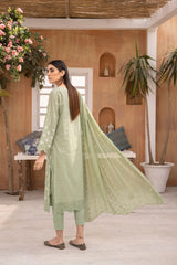 Zerlin by Johra Unstitched 3 Piece Chikankari Lawn Collection'2023-JH-207