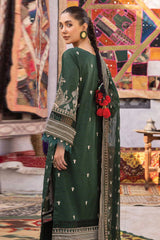 Ulfat By Johra Unstitched 3 Piece Emb Banarsi Jacquard Lawn Collection'2024-JH-256