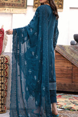 Ulfat By Johra Unstitched 3 Piece Emb Banarsi Jacquard Lawn Collection'2024-JH-257