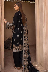 Palaash by Johra Unstitched 3 Piece Embroidered Leather Peach Collection'2022-JH-448