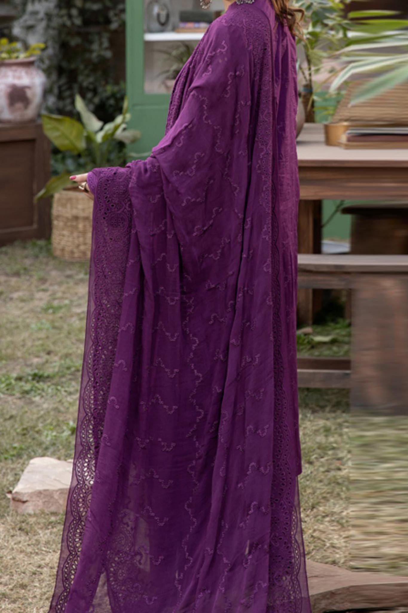 Aniyah by Johra Unsitched 3 Piece Chikankari Lawn Collection'2024-JH-70
