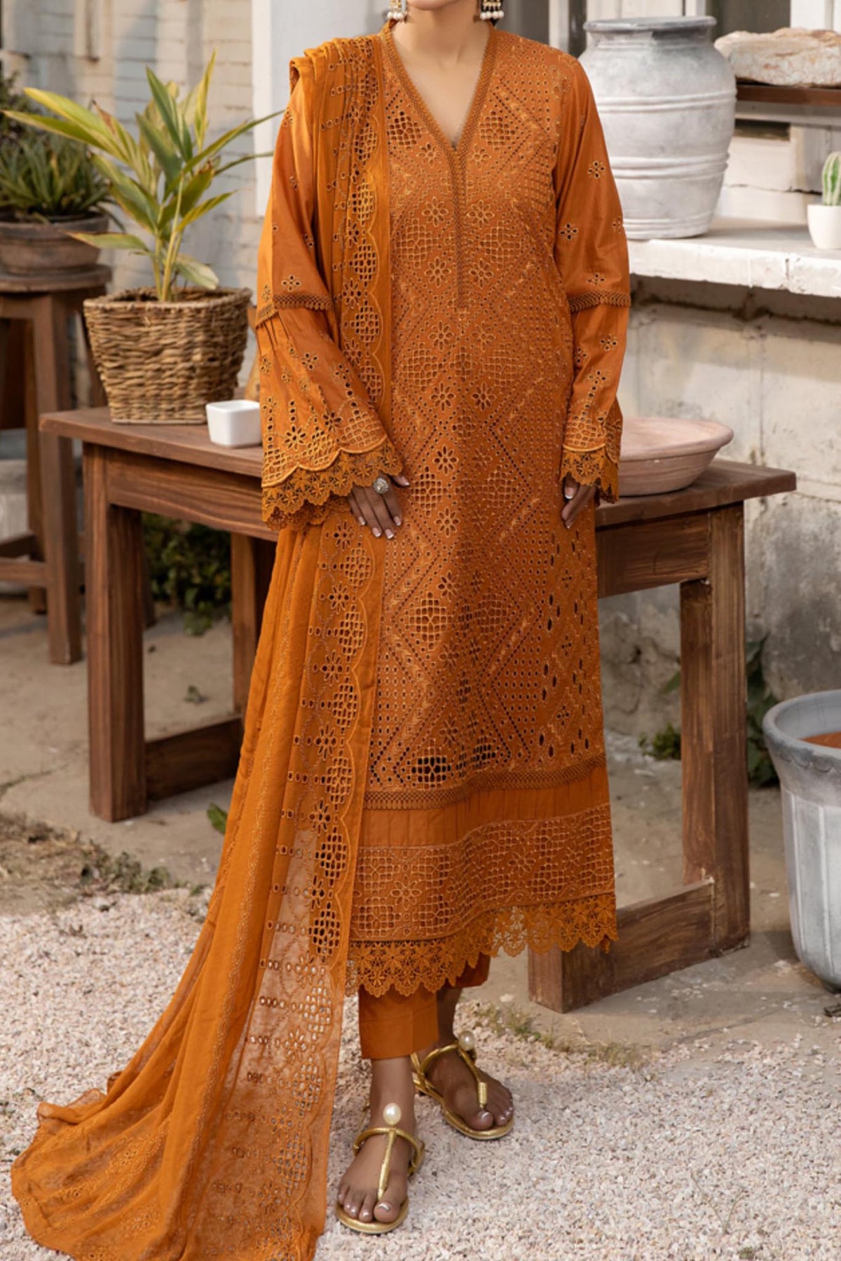 Aniyah by Johra Unsitched 3 Piece Chikankari Lawn Collection'2024-JH-72