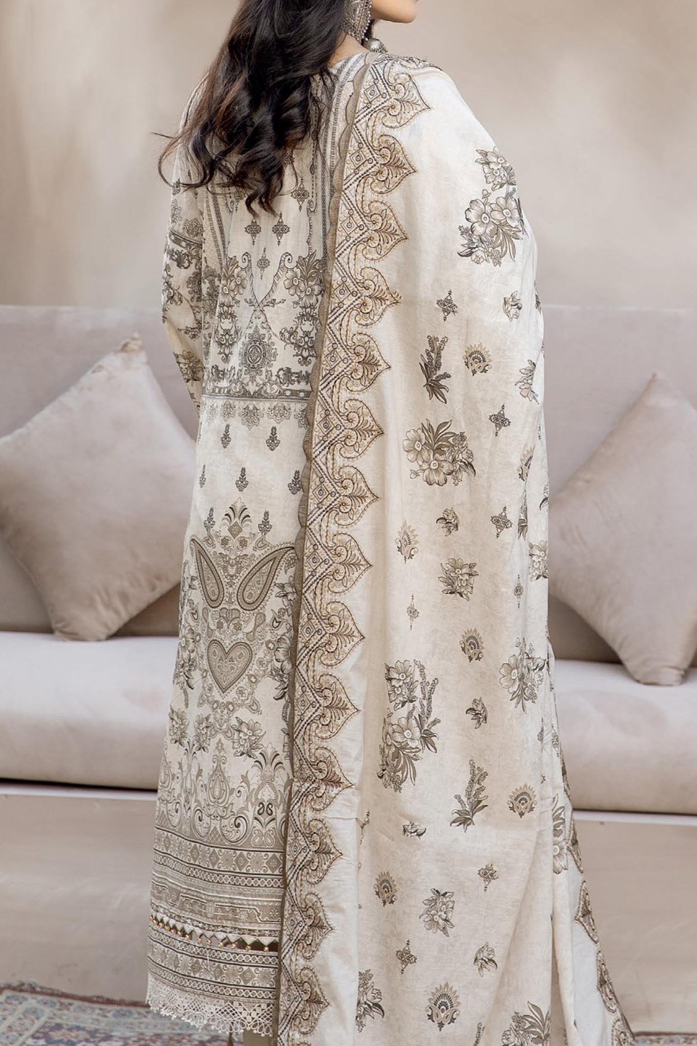 Sila by Johra Unstitched 3 Piece Emb & Printed Lawn Collection'2024-JH-86