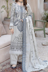 Sila by Johra Unstitched 3 Piece Emb & Printed Lawn Collection'2024-JH-87