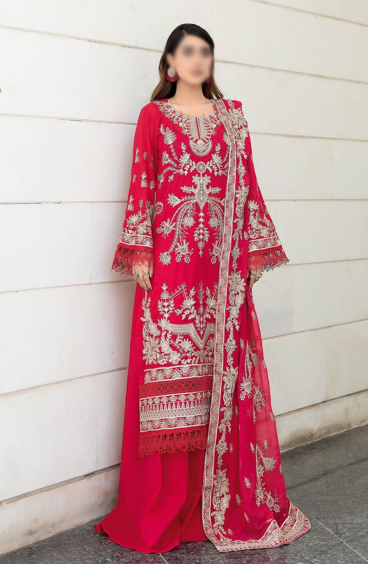 Elysia by Johra Unstitched 3 Piece Emb Lawn Collection'2024-JH-883
