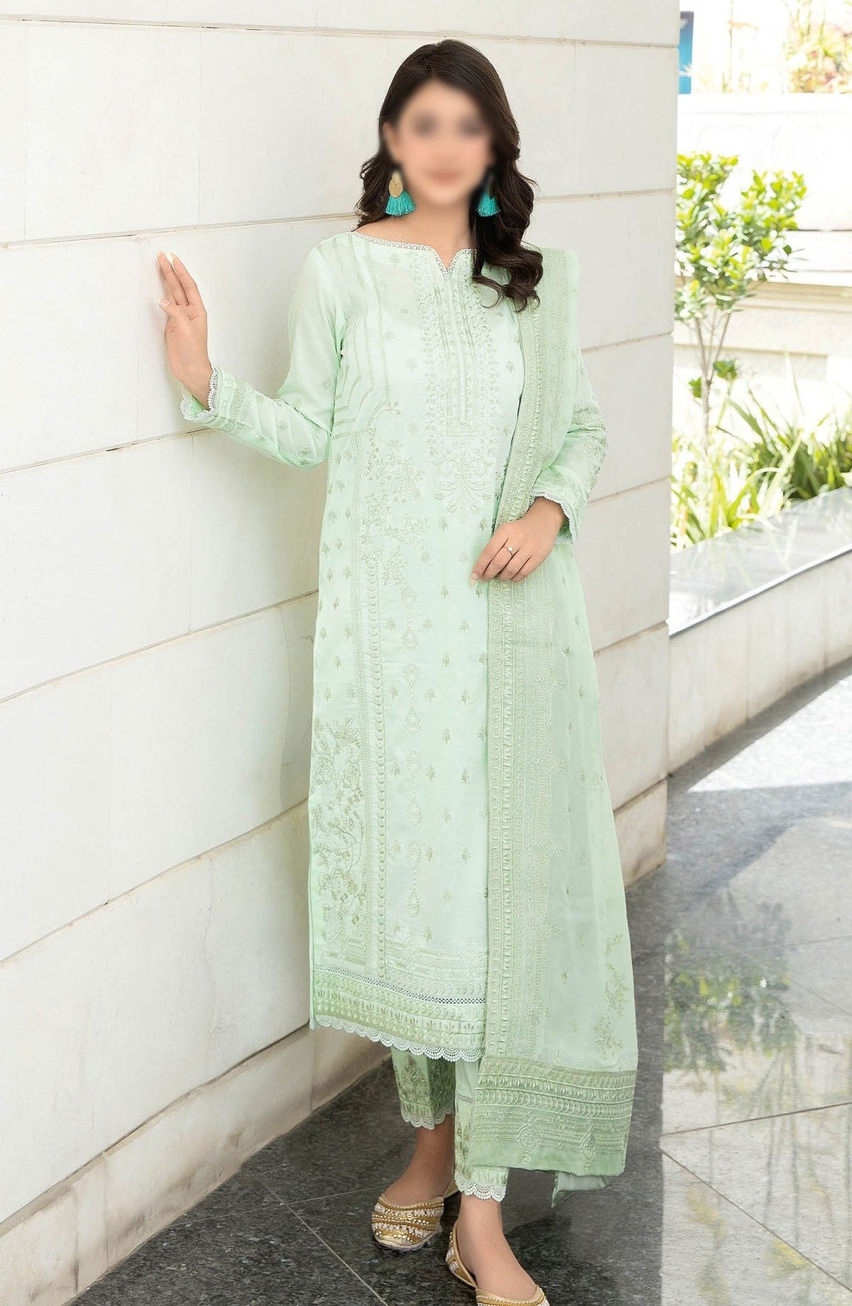 Elysia by Johra Unstitched 3 Piece Emb Lawn Collection'2024-JH-885