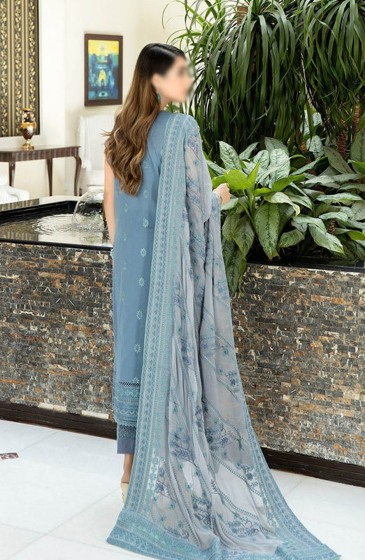 Elysia by Johra Unstitched 3 Piece Emb Lawn Collection'2024-JH-890