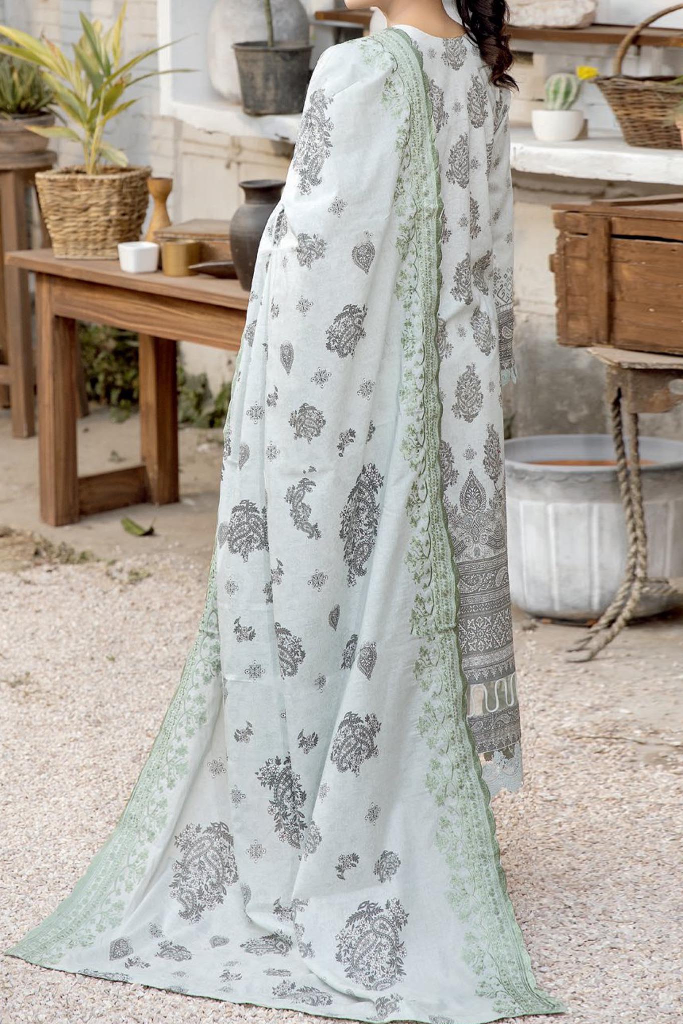Sila by Johra Unstitched 3 Piece Emb & Printed Lawn Collection'2024-JH-89