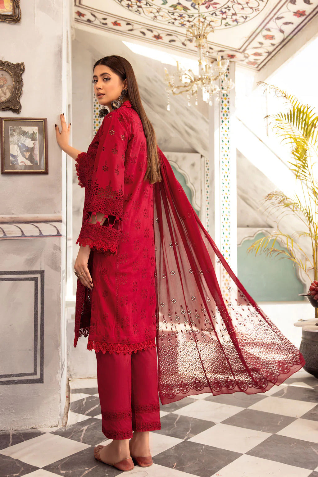 Suhana by Johra Unstitched 3 Piece Festive Chikankari Lawn Collection'2023-JH-277