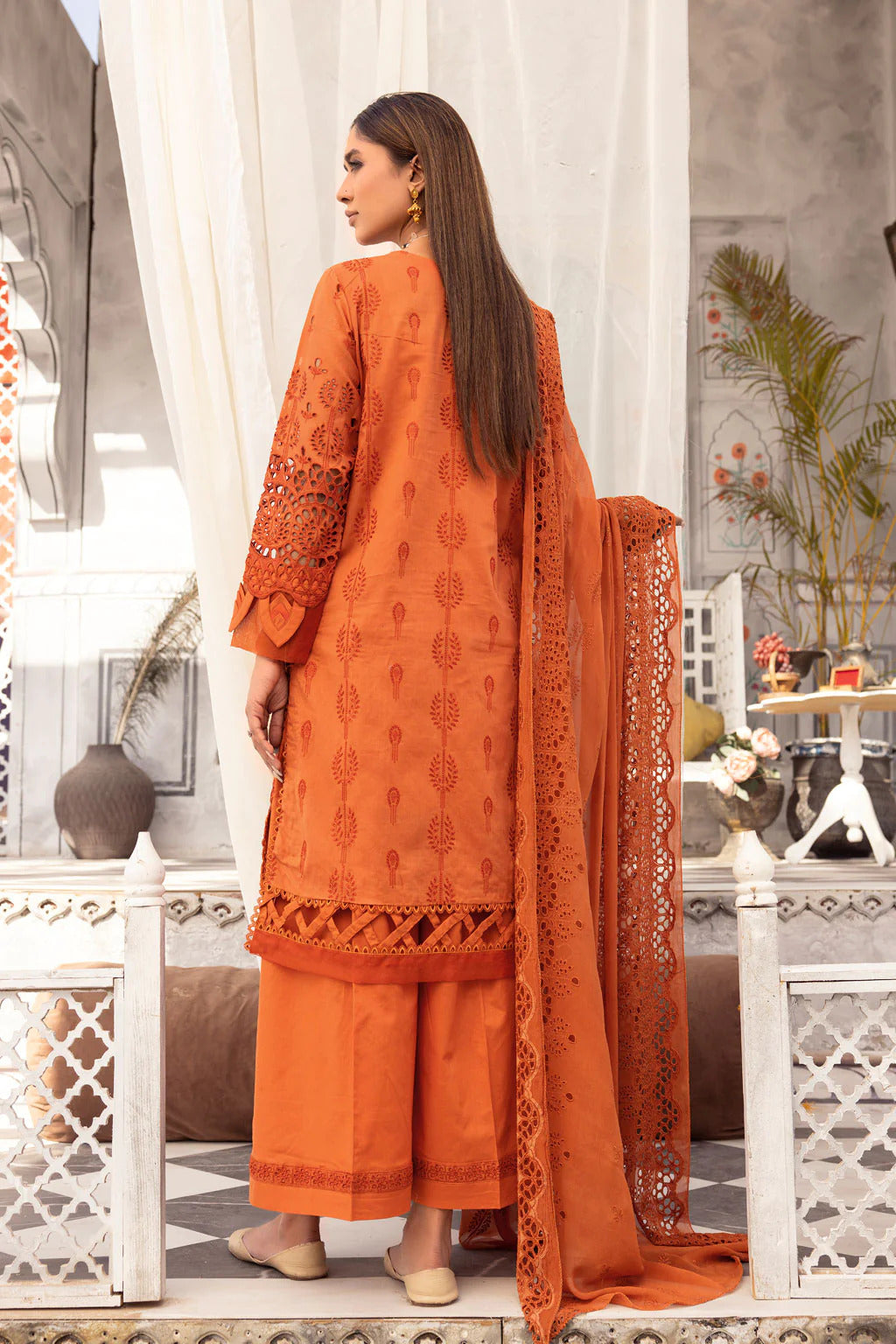 Suhana by Johra Unstitched 3 Piece Festive Chikankari Lawn Collection'2023-JH-278