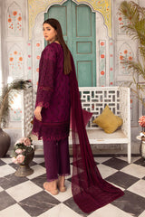 Suhana by Johra Unstitched 3 Piece Festive Chikankari Lawn Collection'2023-JH-279