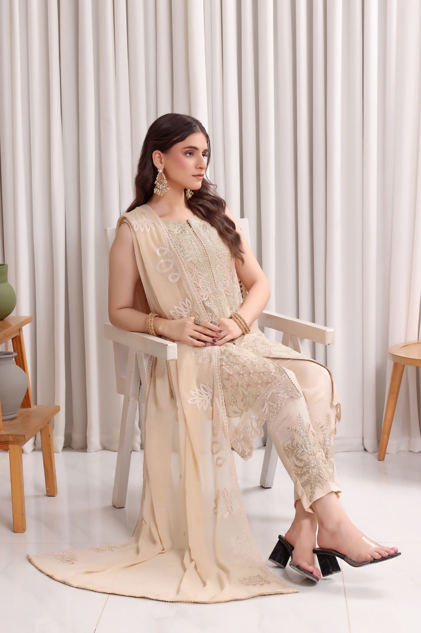 Jahanara By Soghat Unstitched 3 Piece Formals Collection'2025-JHA-02