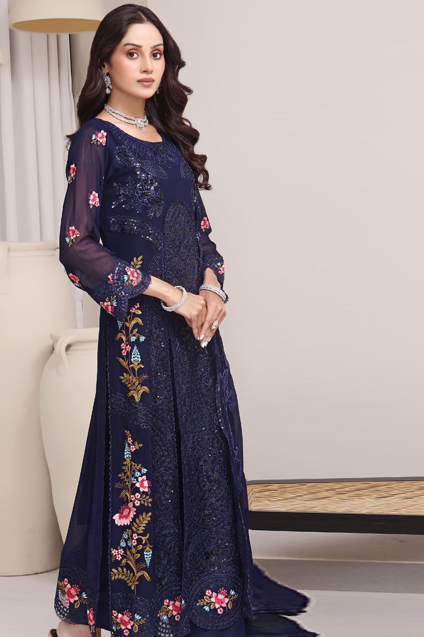 Jahanara By Soghat Unstitched 3 Piece Formals Collection'2025-JHA-03