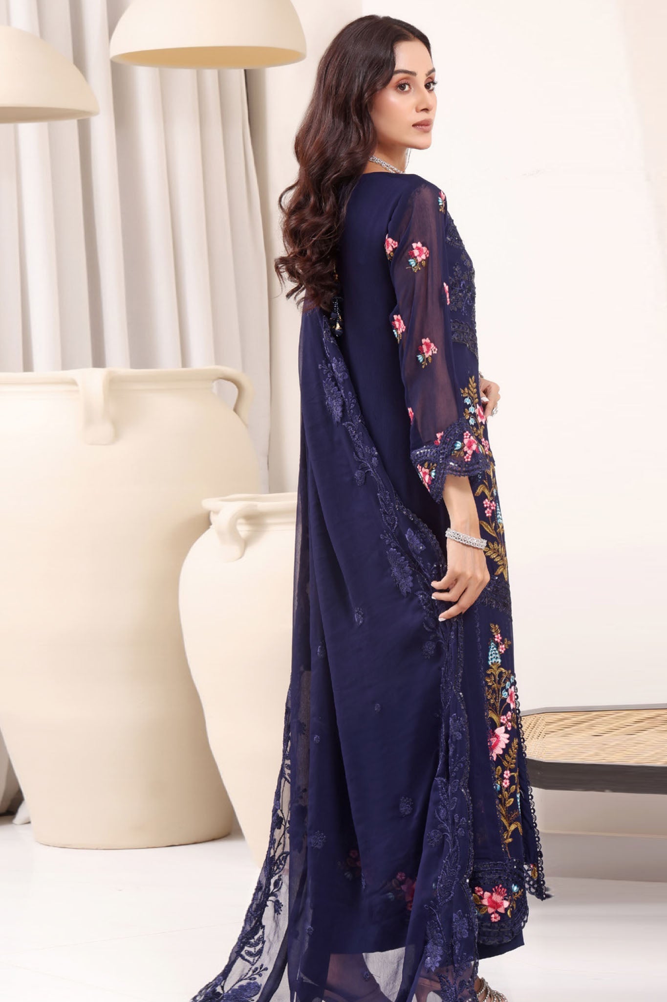 Jahanara By Soghat Unstitched 3 Piece Formals Collection'2025-JHA-03