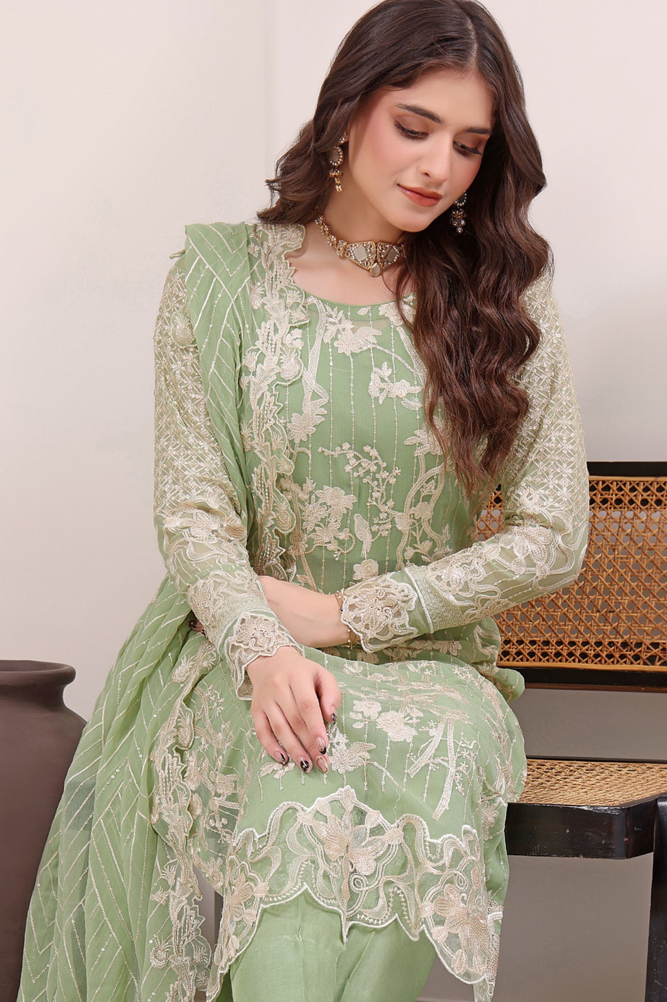 Jahanara By Soghat Unstitched 3 Piece Formals Collection'2025-JHA-04