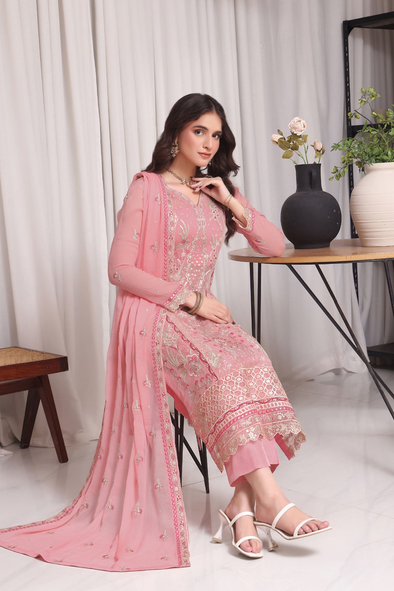 Jahanara By Soghat Unstitched 3 Piece Formals Collection'2025-JHA-09