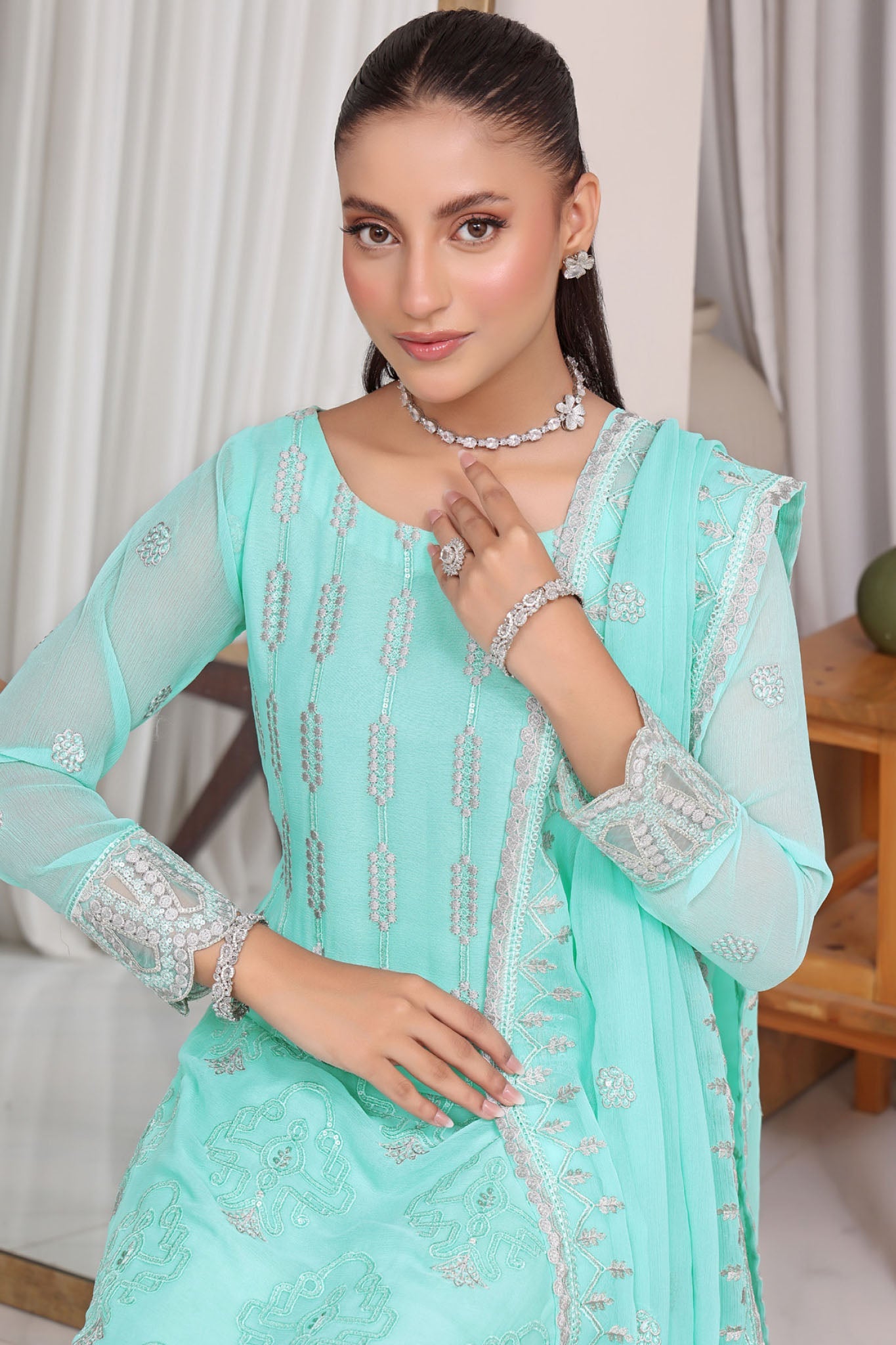 Jahanara By Soghat Unstitched 3 Piece Formals Collection'2025-JHA-10