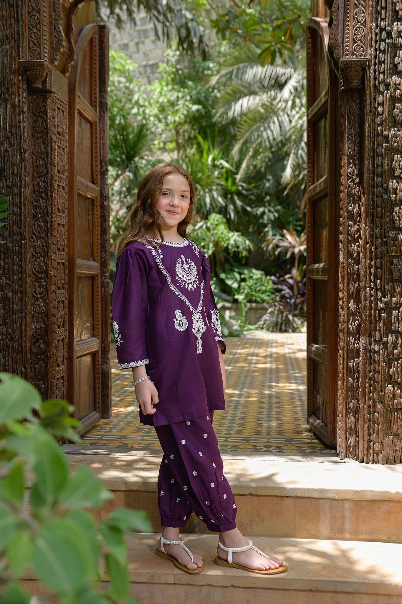 Fresh Bird Stitched 2 Piece Festive Kids Collection'2025-Jamni