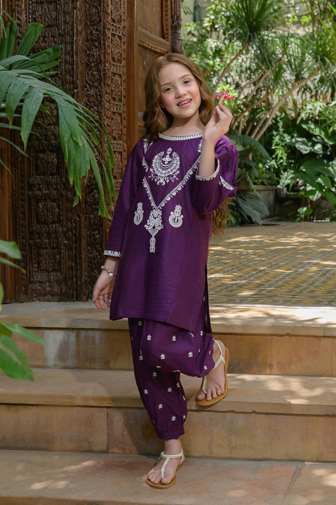 Fresh Bird Stitched 2 Piece Festive Kids Collection'2025-Jamni