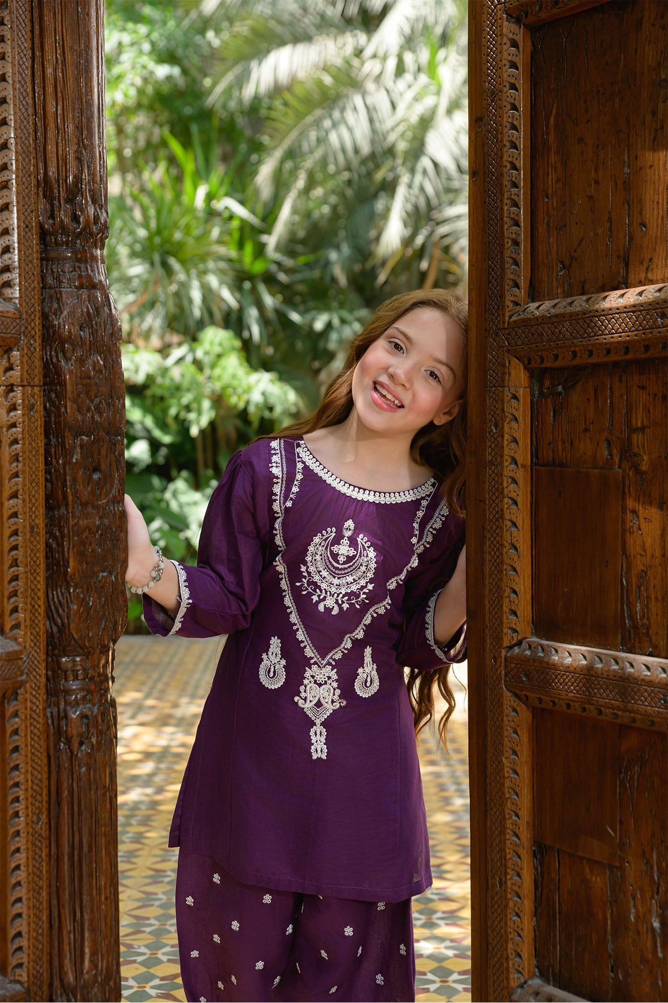 Fresh Bird Stitched 2 Piece Festive Kids Collection'2025-Jamni