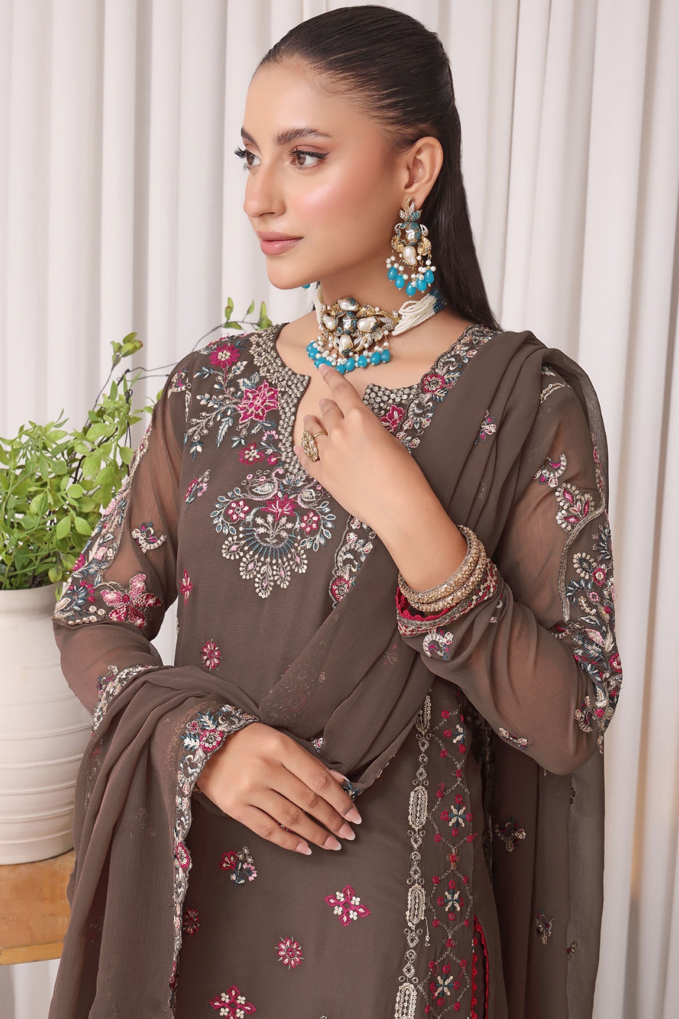 Jahanara By Soghat Unstitched 3 Piece Formals Collection'2025-JHA-01