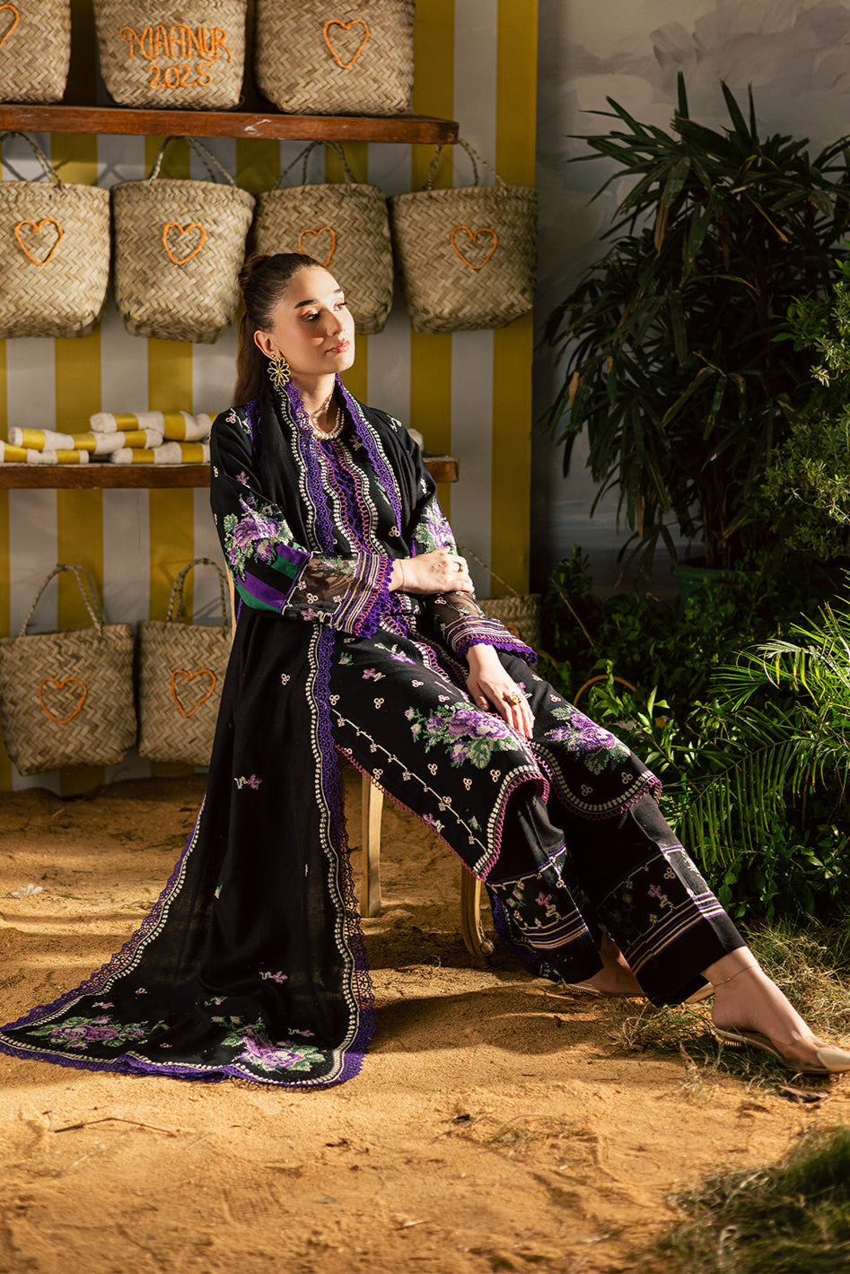 Kaia by Mahnur Unstitched 3 Piece Emb Winter Collection'2025-K-02
