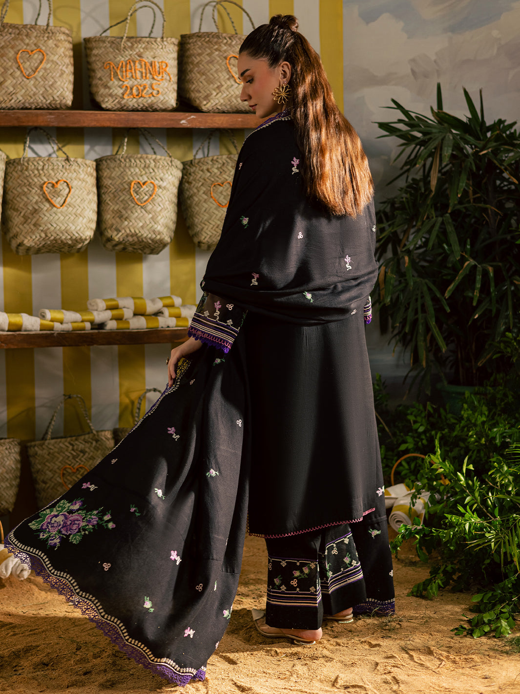 Kaia by Mahnur Unstitched 3 Piece Emb Winter Collection'2025-K-02