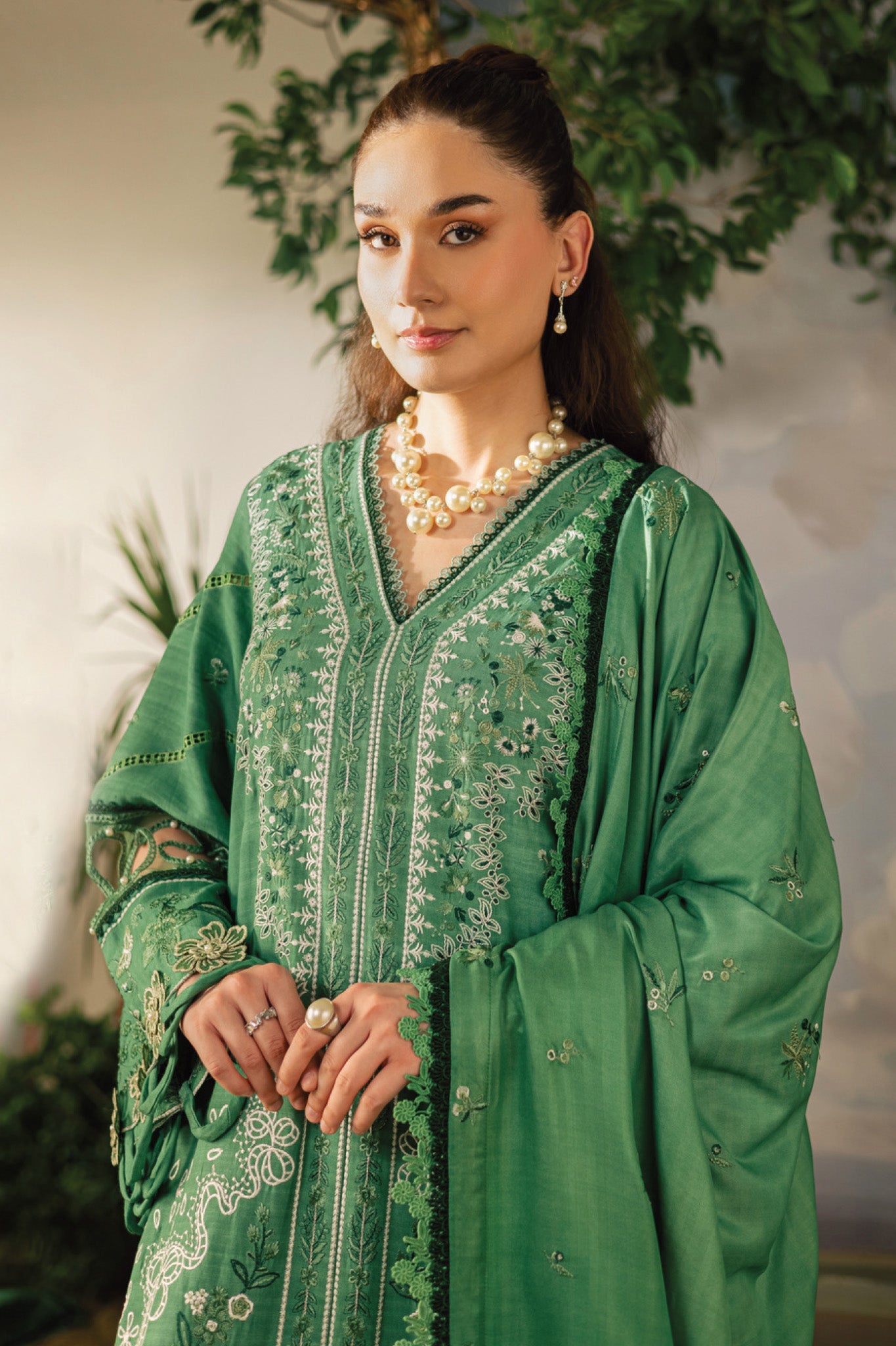 Kaia by Mahnur Unstitched 3 Piece Emb Winter Collection'2025-K-05