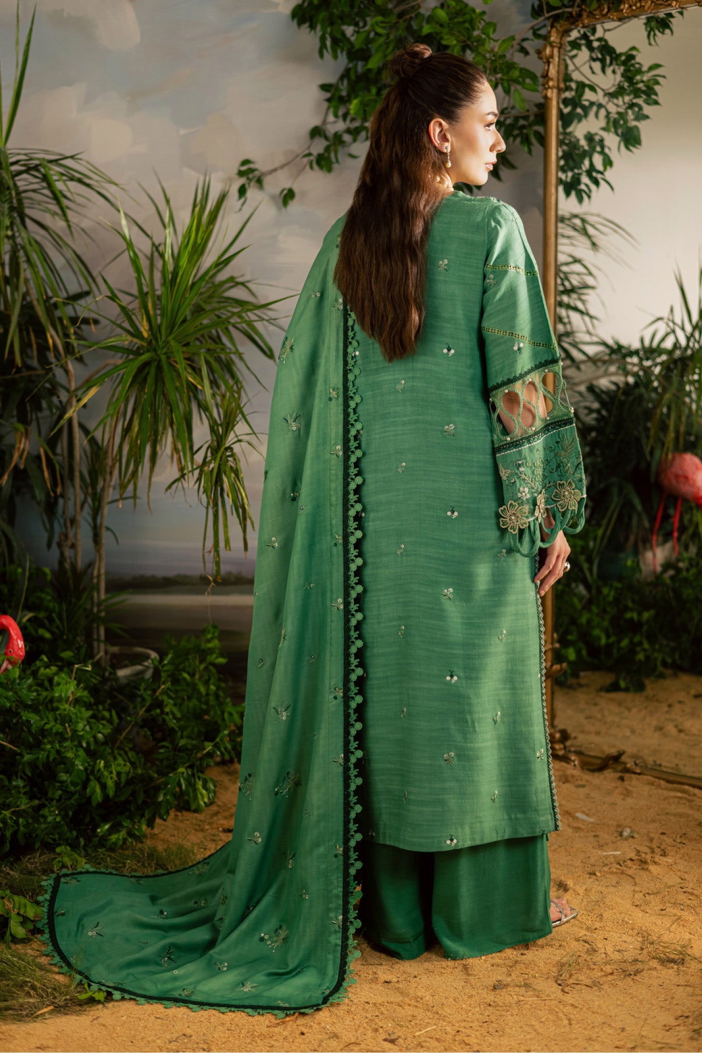 Kaia by Mahnur Unstitched 3 Piece Emb Winter Collection'2025-K-05