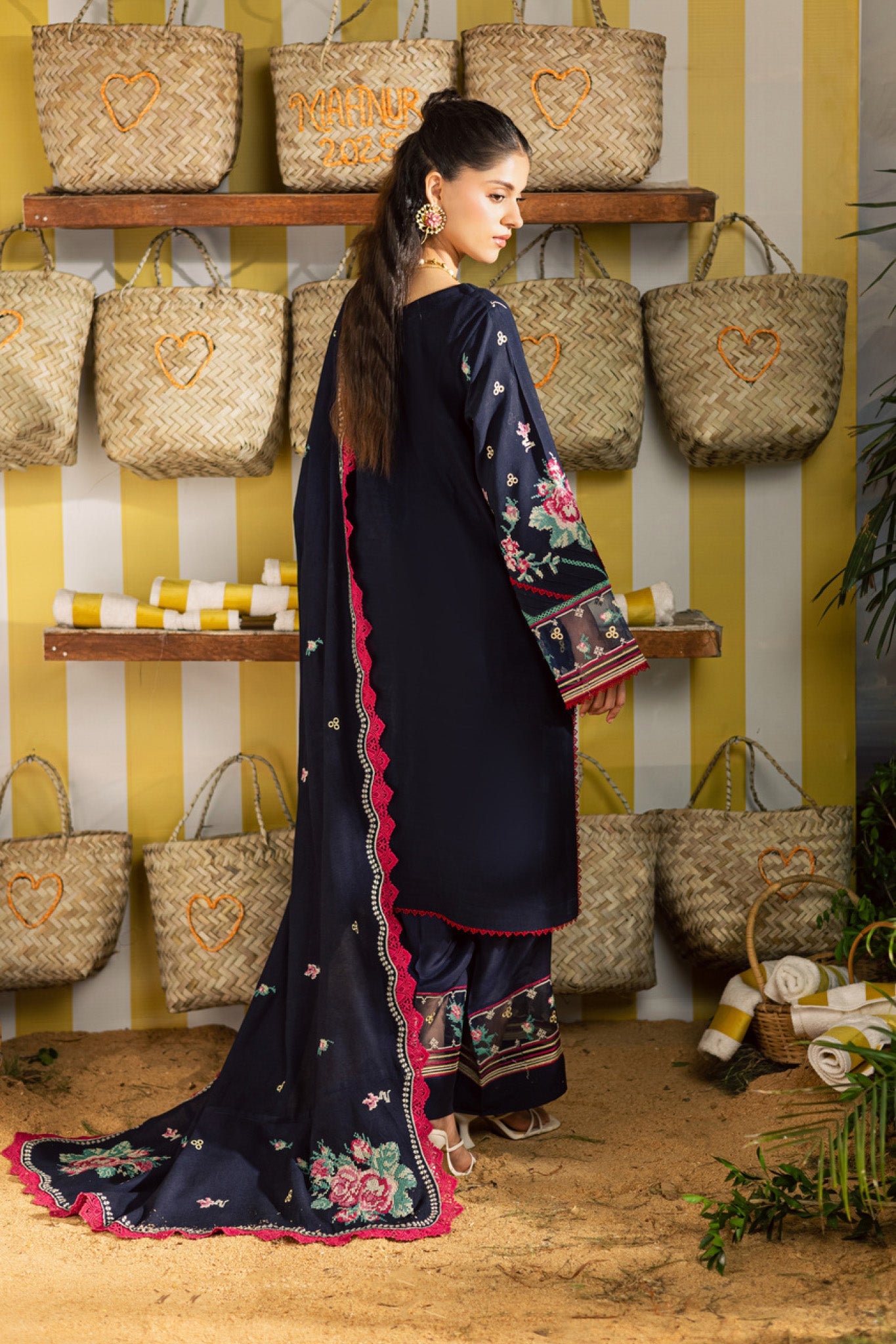 Kaia by Mahnur Unstitched 3 Piece Emb Winter Collection'2025-K-06