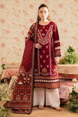 Kaia by Mahnur Unstitched 3 Piece Emb Winter Collection'2025-K-12