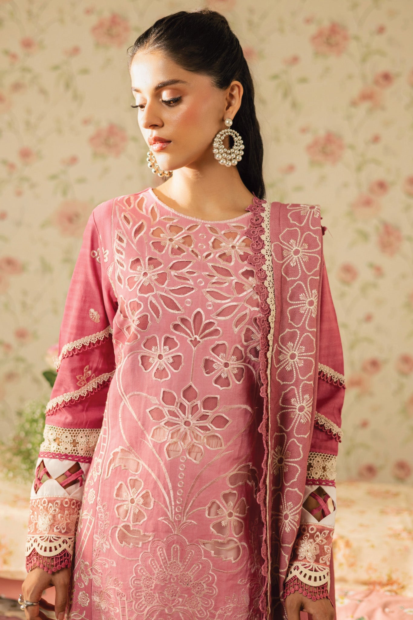 Kaia by Mahnur Unstitched 3 Piece Emb Winter Collection'2025-K-13